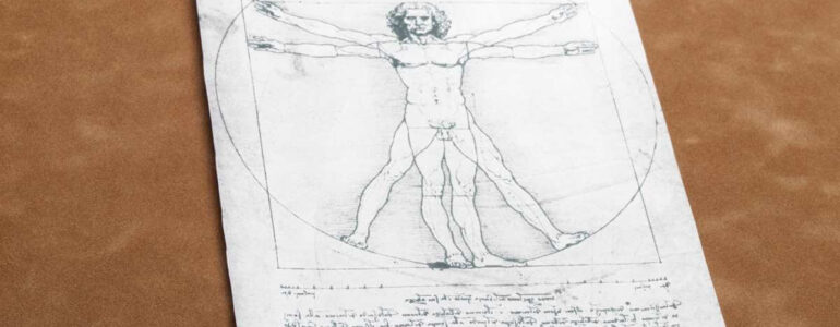 l’uomo Vitruviano - Leonardo da Vinci