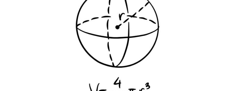Volume sfera - formula, spiegazione ed esempi pratici