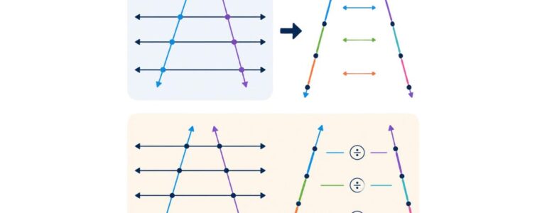 Applicazioni del teorema di Talete nella geometria piana