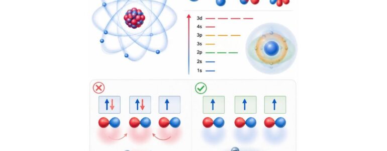 Configurazione elettronica e tavola periodica - come funziona la regola di Hund